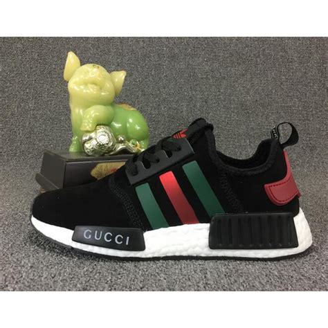 gucci x nmd black|Gucci NMD is it real.